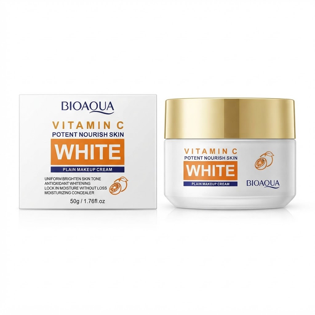 کرم وایت ویتامین سی بیوآکوا white vitaminc  ضدلک و روشن کننده ی پوست